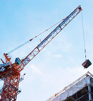 grutage sur chantier