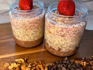 Neapolitan Overnight Oats