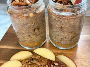 Apple Pie Overnight Oats