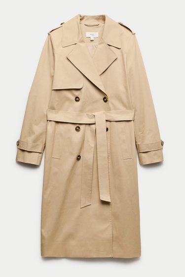Cotton Rich Trench Coat, beige