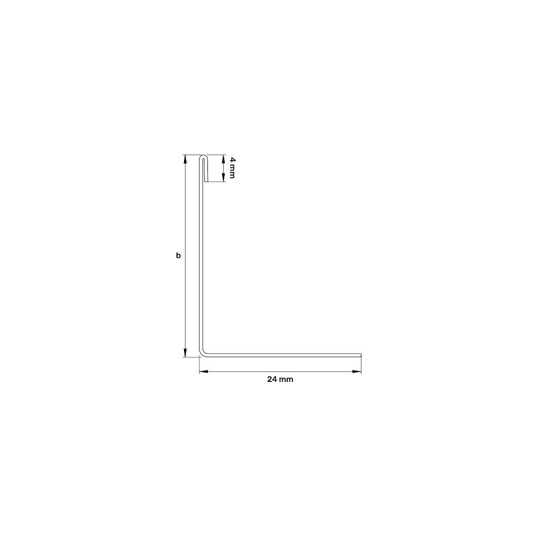 Profil d'angle perforé