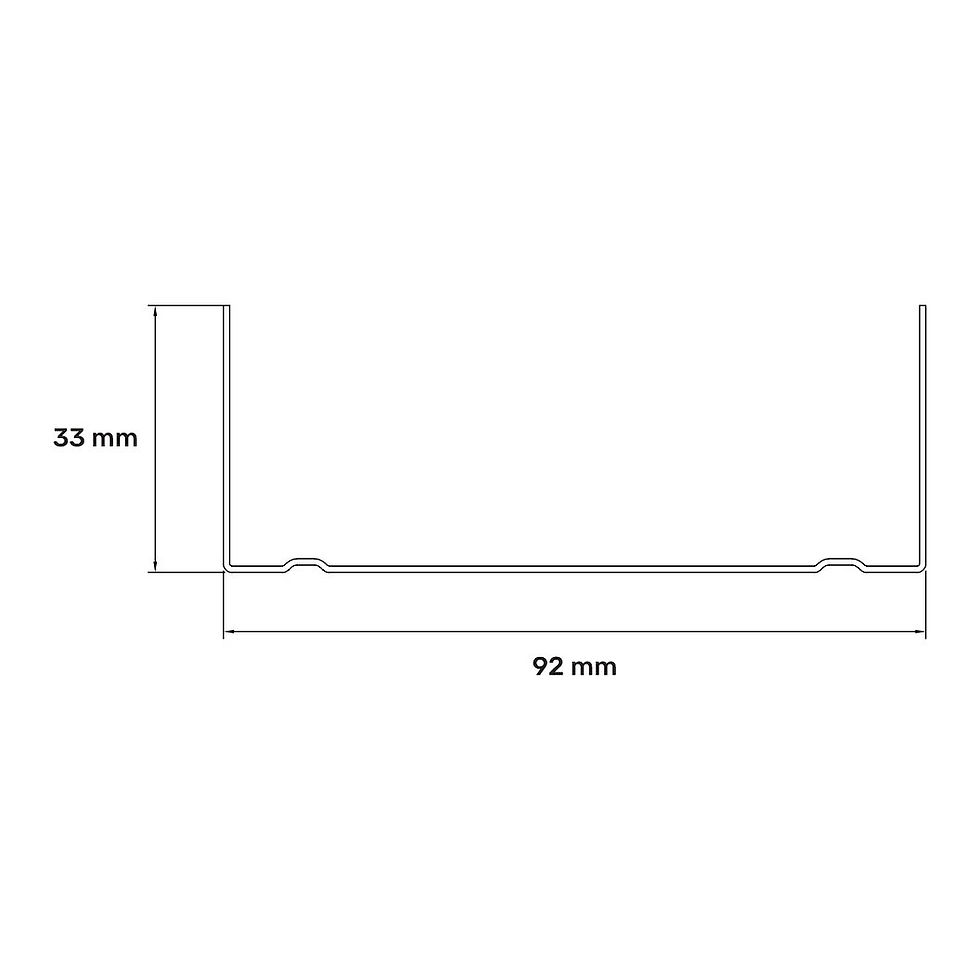 Trockenbau Profil UW 91
