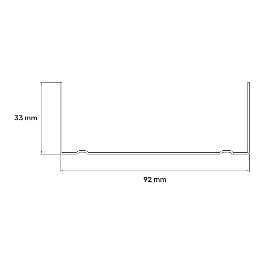 Profil du mur U 91