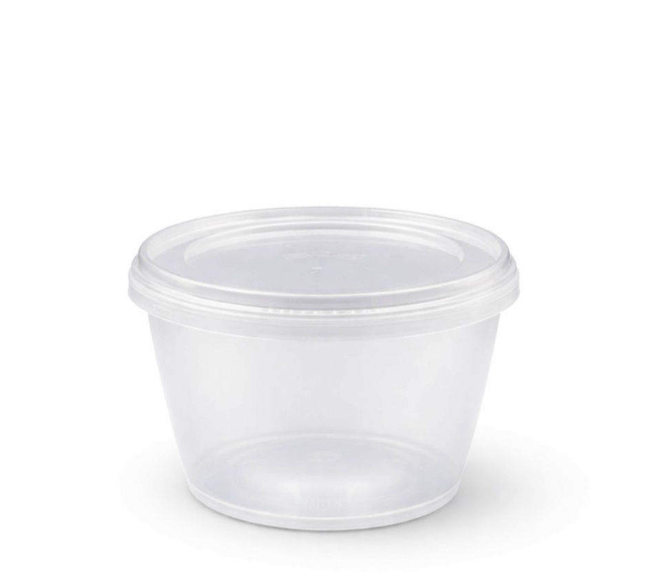 גביע אמריקאי 500 מ״ל PP למרק חם קשיח במיוחד קוטר 13 ס״מ 300 יח׳ כלי חד פעמי איכותי לטייק אווי