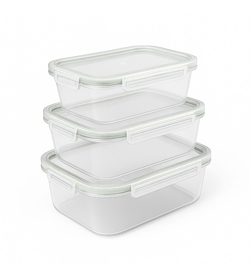 קופסאות אוכל תוצרת גרמניה, עודפי ייצור, סגירה הרמטית, 24 יח׳ בקרטון – מכירה במשטחים