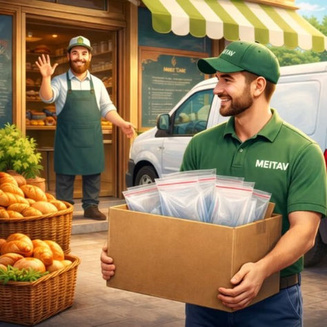 שקיות צלופן לעסקים – פתרון אריזה, תצוגה והגנה שעובד באמת