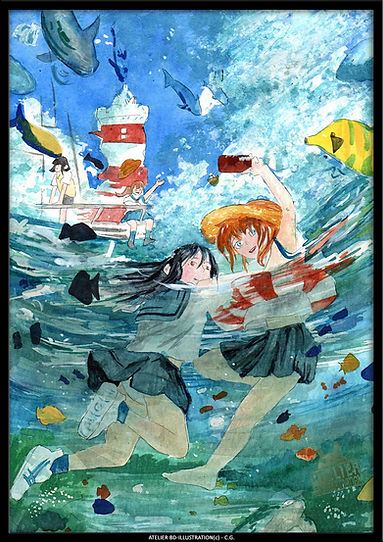 ATELIER BD-ILLUSTRATION(c) - C.G. - SELFISH GIRLS.jpg