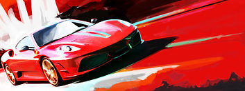 Ferrari 430 Scuderia Art Adam Rabinowitz