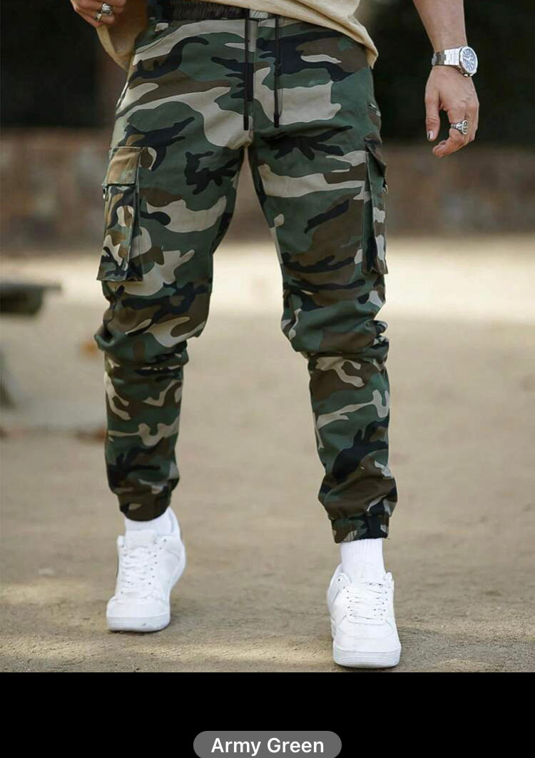Thumbnail: Men Camo Army Pants
