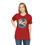 Thumbnail: KC Proud rainbow swirl round Unisex Tee, Diversity, Inclusive, Positivity, PRIDE