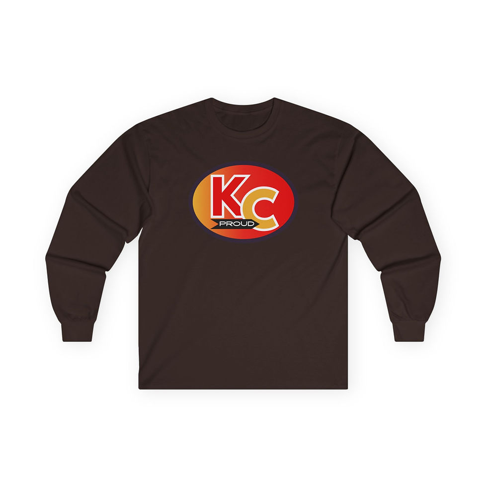 Thumbnail: KC Proud (gold to red color letters) Unisex Ultra Cotton Long Sleeve Tee