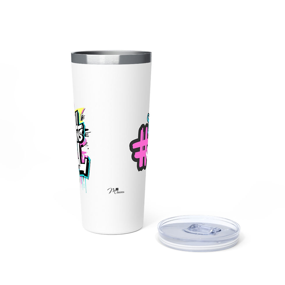 Thumbnail: Y'all Means All MIX Tumbler, Bubblegum, 22oz Travel Mug, Equality, Inclusion