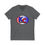 Thumbnail: KC Proud (red, white, blue oval) Unisex V-Neck Tee, Kansas City PROUD