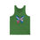 Thumbnail: Love Yourself Trans Butterfly Unisex Jersey Tank, Positivity, Diversity, PRIDE