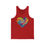 Thumbnail: Live OUT Loud Heart Unisex Tank, Positivity, Empowerment, Diversity, PRIDE