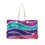 Thumbnail: Vibrant Weekend Travel Bag, Rainbow Waves Fresco, Lightweight & Versatile Tote