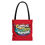 Thumbnail: Clinical Trial Diversity Matters Tote Bag, Dark Red 13x13, 16x16, 18x18 Science