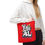 Thumbnail: Y’all Means All Tote Bag, Red, 13x13 16x16 18x18, Equality, Inclusion, LGBTQ+