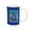 Thumbnail: Girls Just Wanna have FUN-DING Ceramic Mug, dark blue, Gender Equality, Science 