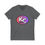 Thumbnail: KC Proud (red to purple oval) Unisex V-Neck Tee, Kansas City PROUD