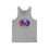Thumbnail: KC Proud (red, white, blue oval) Unisex Jersey Tank, Kansas City PROUD