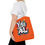 Thumbnail: Y’all Means All Tote Bag, Orange, 13x13 16x16 18x18, Equality, Inclusion, LGBTQ+