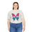 Thumbnail: Trans Flag Butterfly (no text) Unisex Tee, Diversity, Inclusive, PRIDE
