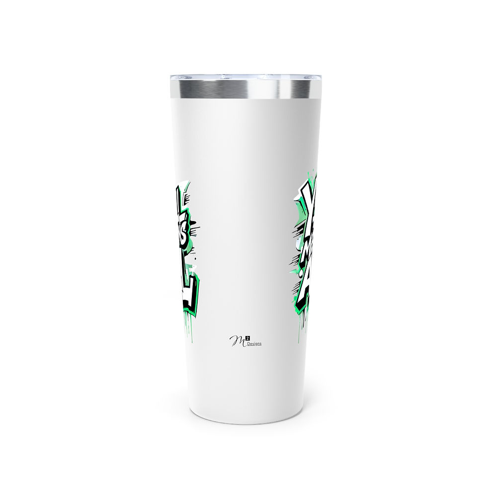 Thumbnail: Y’all Means All Tumbler, Green, 22oz Travel Mug, Equality, Inclusion
