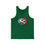 Thumbnail: KC Proud (aqua to red oval white letters) Unisex Jersey Tank, Kansas City PROUD