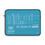 Thumbnail: Turquoise Tablet Sleeve, Hope Lodge Kansas City 25 Years of Hope, White Design