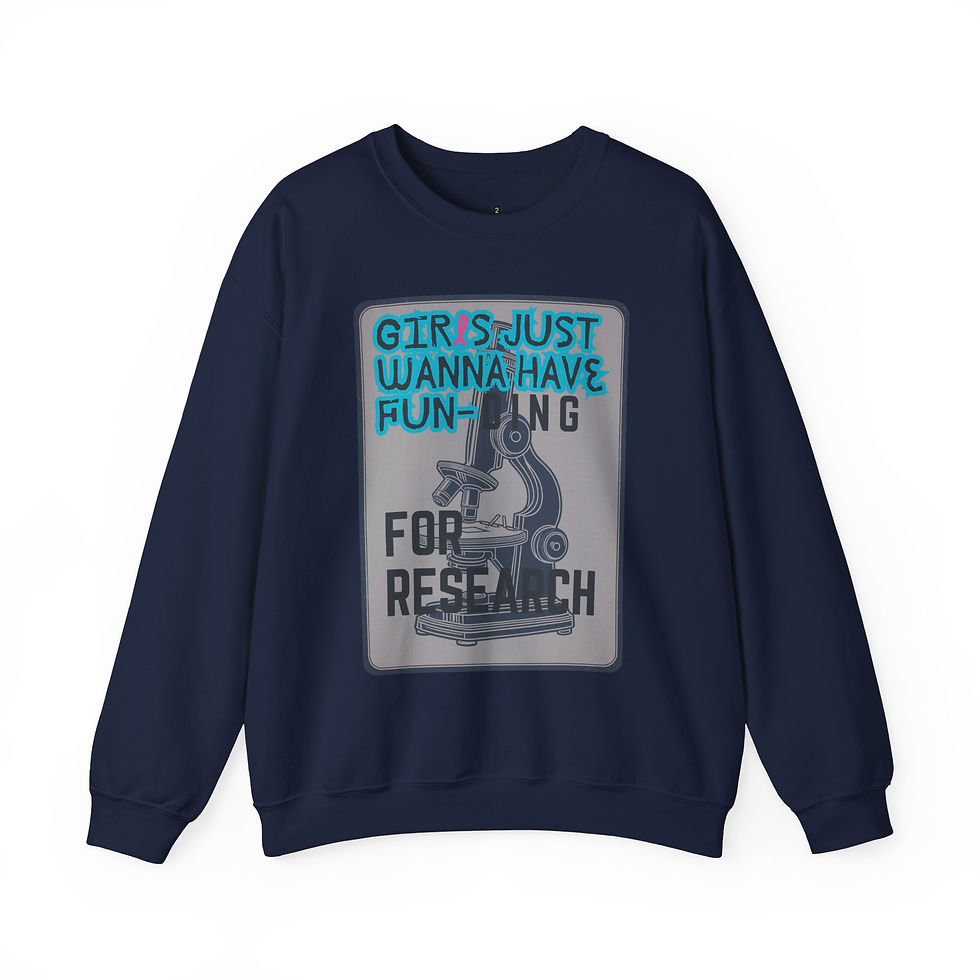 Thumbnail: Girls Just Wanna have FUN-DING, Unisex Sweatshirt, Gender Equality, Science