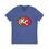 Thumbnail: KC Proud (gold to red oval white letters) Unisex V-Neck Tee, Kansas City PROUD