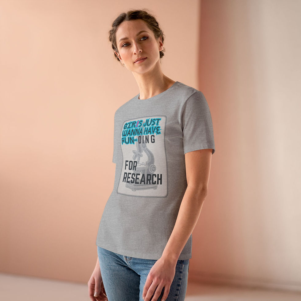 Thumbnail: Girls Just Wanna have FUN-DING, Women’s Relaxed Fit T-shirt, Gender Equality