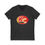 Thumbnail: KC Proud (gold to red color letters) Unisex V-Neck Tee, Kansas City PROUD