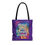 Thumbnail: Clinical Trial Diversity Matters Tote Bag, Rainbow/Purple, 13x13 16x16 18x18