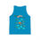 Thumbnail: Swim Against The Current Kids Jersey Tank Top, Sea Life Empowerment Summer Tank