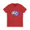 Thumbnail: KC Proud (red to purple oval) Unisex V-Neck Tee, Kansas City PROUD