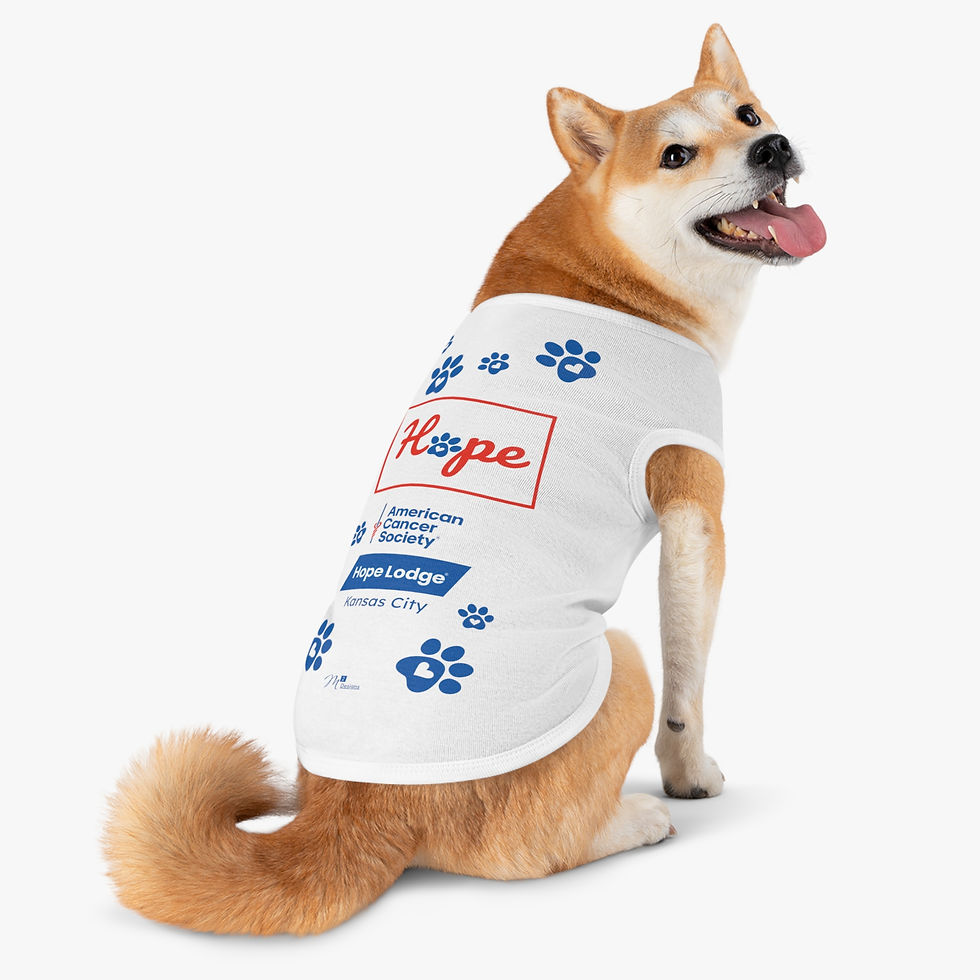 Thumbnail: Hope Pet Tank Top, 3 Sizes, Hope Lodge Kansas City 25 Years of Hope