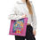 Thumbnail: Clinical Trial Diversity Matters Tote Bag, Rainbow/Light Pink, 3 sizes