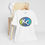 Thumbnail: KC Proud (yellow, blue, aqua oval) Unisex Tee, Kansas City PROUD