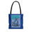 Thumbnail: Girls Just Wanna have FUN-DING Tote Bag, Dark Blue 13x13, 16x16, 18x18 Science