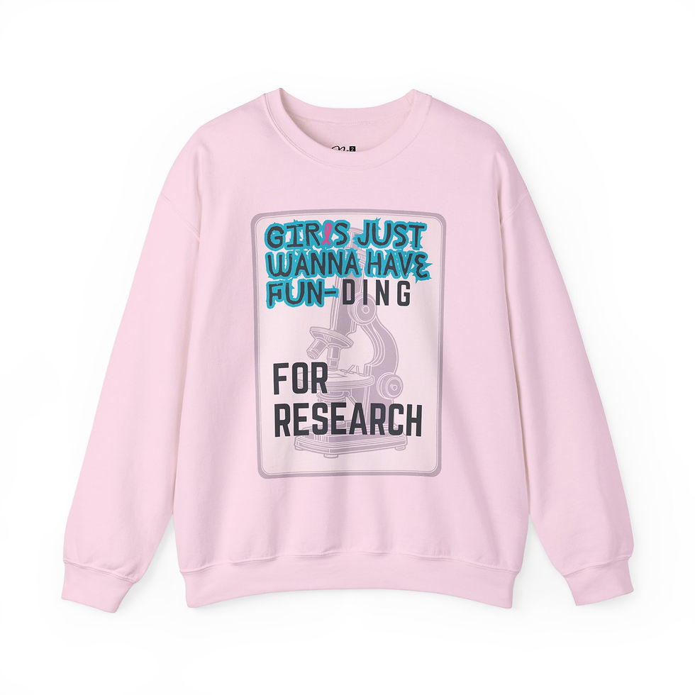 Thumbnail: Girls Just Wanna have FUN-DING, Unisex Sweatshirt, Gender Equality, Science