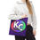 Thumbnail: KC Proud (red, purple, green oval) Tote Bag, Purple 13x13, 16x16, 18x18 