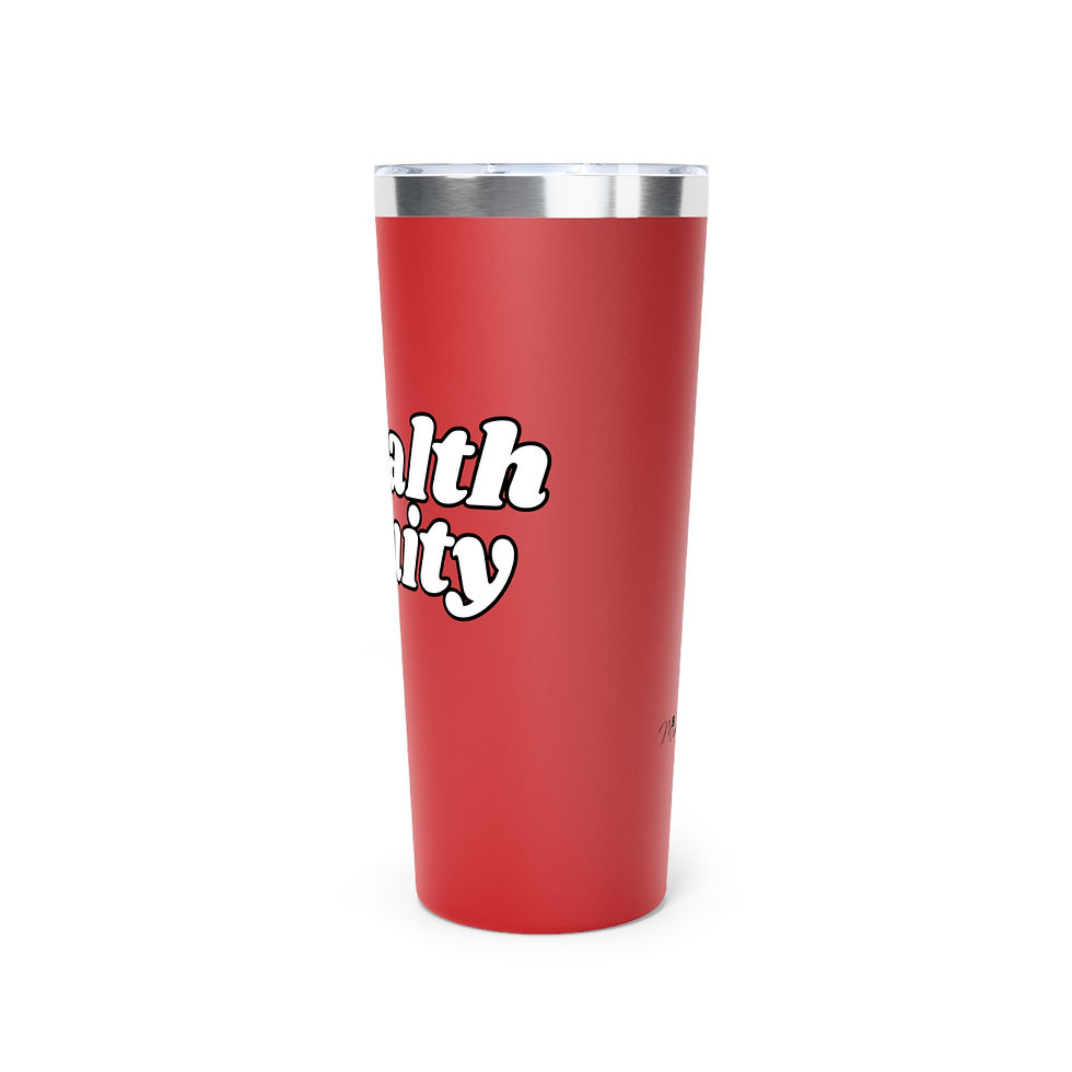 Thumbnail: #HealthEquityTumbler, 22oz Travel Mug, Healthcare Inclusion, Clinical Research