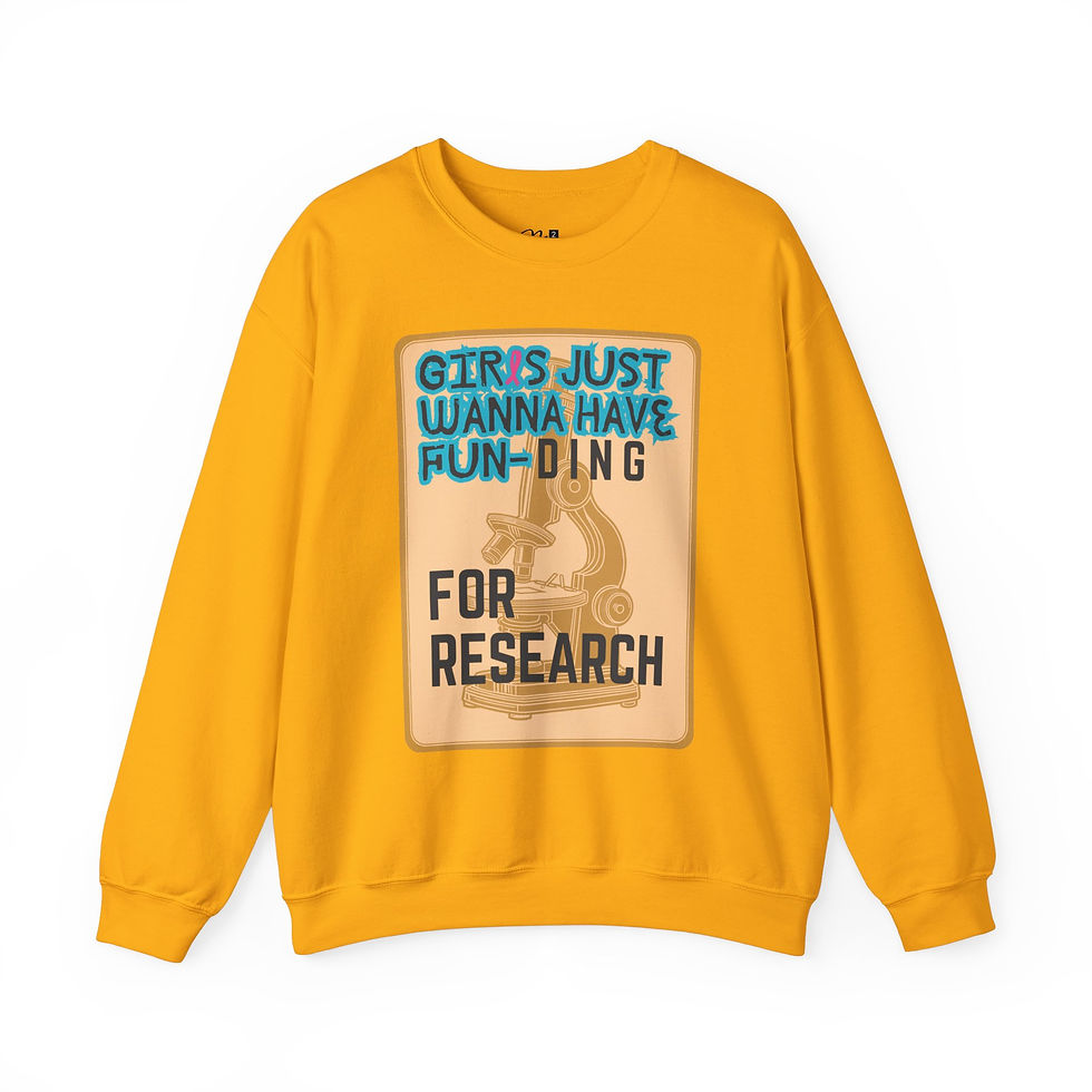 Thumbnail: Girls Just Wanna have FUN-DING, Unisex Sweatshirt, Gender Equality, Science