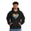 Thumbnail: KC Proud rainbow swirl heart Unisex hoodie, Diversity, Inclusive, PRIDE 