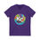 Thumbnail: KC Proud rainbow swirl round Unisex V-Neck Tee, Positivity, PRIDE