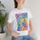 Thumbnail: Proud ALLY Rainbow print  Unisex Tee, Inspirational, Diversity, Inclusive, PRIDE