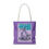 Thumbnail: Girls Just Wanna have FUN-DING Tote Bag, Light Purple 13x13, 16x16, 18x18 STEM