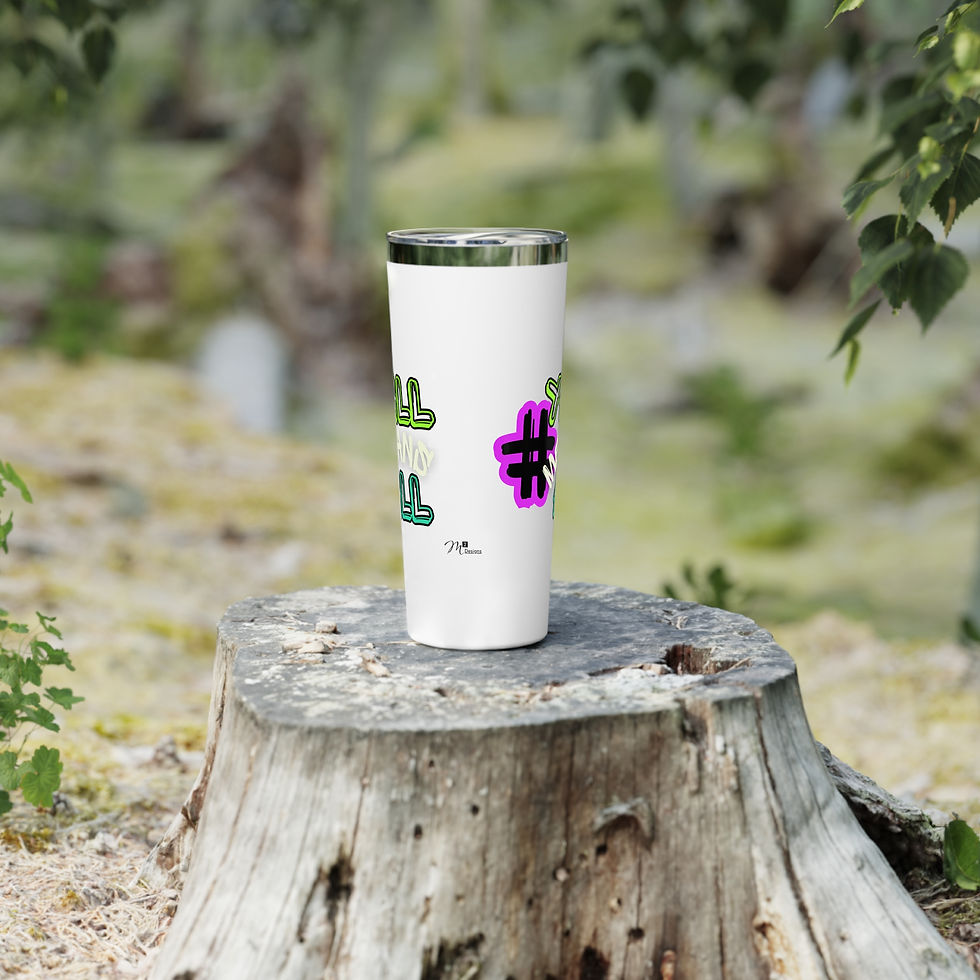 Thumbnail: #YallMeansAll Tumbler, Neon, 22oz Travel Mug, Equality, Inclusion